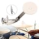 VOANZO Drum Damper Mute Clamp On Snare Drum Silencing Tool für Drum Kits, verstellbares Drum Dämpfer Zubehör zur Geräuschreduzierung für Übungsauftritte