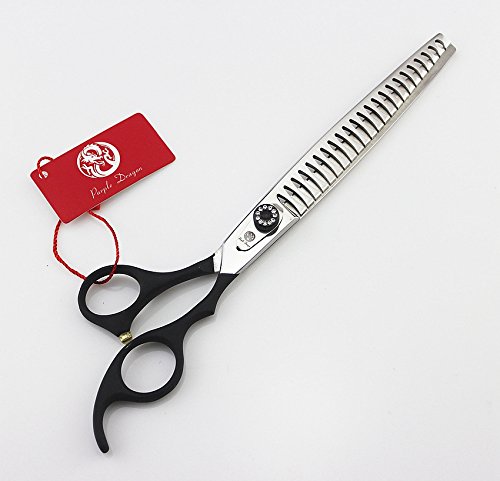 Purple Dragon Chunker Pet Grooming Scissors