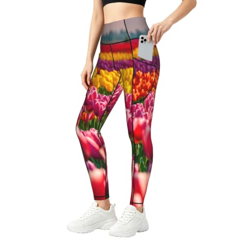 Pantalones de yoga holgados transpirables y leggings de descanso anti-presión