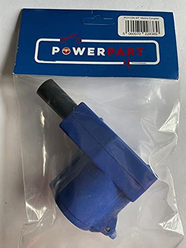 coverandcarryPowerPart 90 Degree Mains Coupler - PO110N