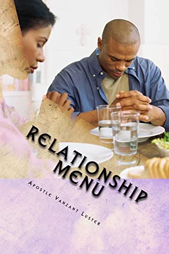 Relationship Menu: "Building a Better Relationship Together"