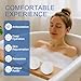Hydrogen Bath Bombs for Women & Men, Hydrogen Bombs for Bath-Deep Hydration, Anti-Aging & Stress Relief, H2 Rich Water Spa for Skin Glow with Vanilla, Cinnamon & Orange, 3 Pcs