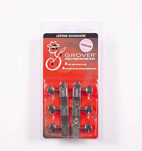 GROVER H138N Mécanique pour guitare - Les Beatles, Paul McCartney, John Lennon, RIngo Starr, George Harrison GROVER H138N Mécanique pour guitare