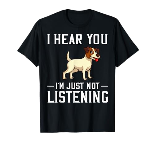 Jack Parson Russell Terrier Dog Gift Puppies Owner Lover T-Shirt