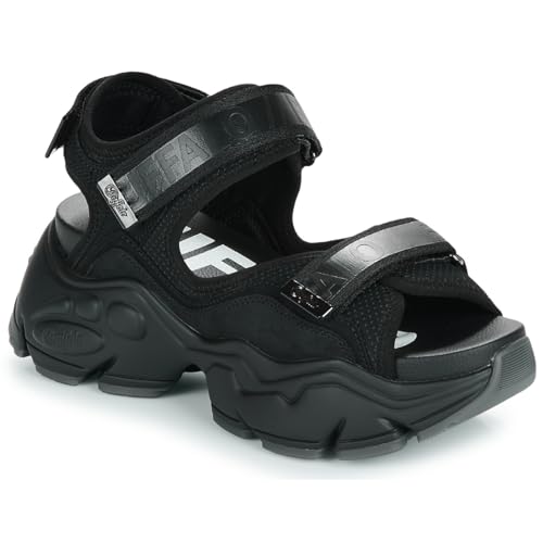 Modello: Sandalo Zeppa Sandalo donna Buffalo Binary 0 zeppa nero DS25BF10 BN16021961 41