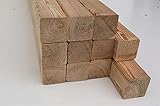 Konstruktionsholz Sibirische Lärche 45 x 45 mm Länge 1 m 18 Stück A/B Sortierung