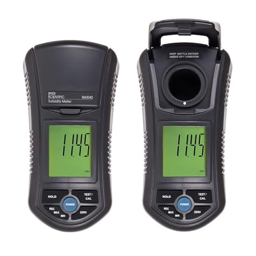 A spray ground backpack Sper Scientific Portable Turbidity Meter