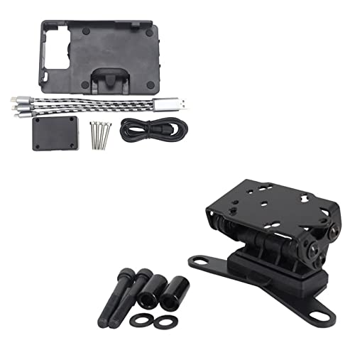 Support de téléphone pour Ducati X-Diavel S en aluminium noir robuste