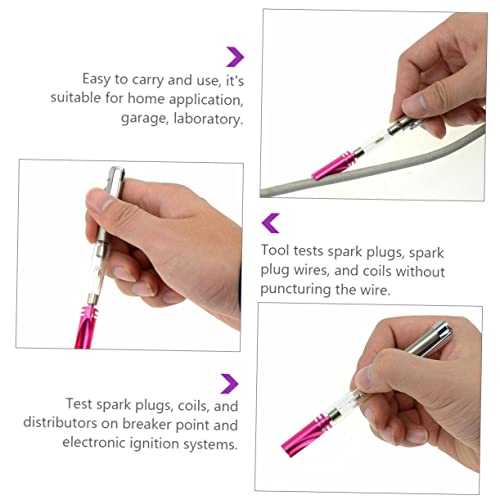 FUNOMOCYA 2pcs Ignition Test Pen Automotive Tools Engine Tools Wire Tester Plug Tester Ignition Tester Spark Plug Tester Abs Ignition Spark Indicator Wires Coils Tool Car Checker