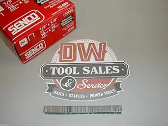 SENCO BRANDS Medium Crown Pneumatic Finish Staple Desk Stapler (F08BAAN), Pack of Two