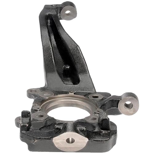 Image of Detroit Axle - 4WD Front Left Steering Knuckle for Ford 2004-2008 F-150 Lincoln Mark LT, Driver Side Steering Knuckle Assembly 2005 2006 2007 Replacement