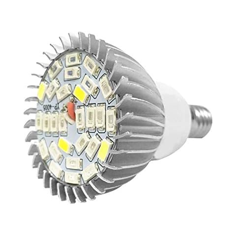 Grow Lamp - Grow Light Full Spectrum E14/GU10 Led Grow Light Growing Lamp Bulb for Flower Plant 85V-265V 28W (E14) Cover