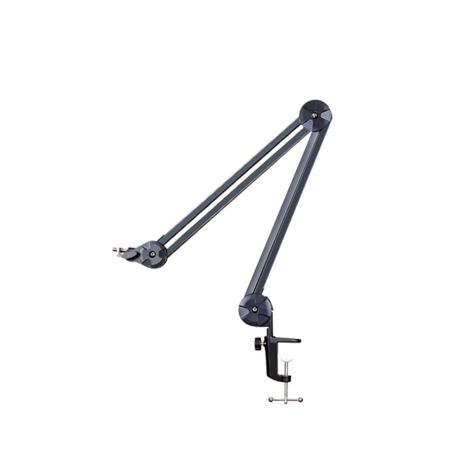 Metall Mikrofonarm Ständerhalter, flexible Positionierung, starke tragende Tischhalterung für Desktop Setups, flexibler Mikrofonarm