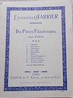 Dix Pieces Pittoresques Pour Piano B00485NFX2 Book Cover