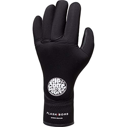 Rip Curl Flash-Bomb 5/3mm 5-Finger Glove Black, M