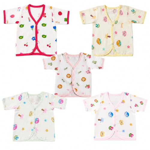 Image of V2M Cotton Jhabla New Born Baby Clothes