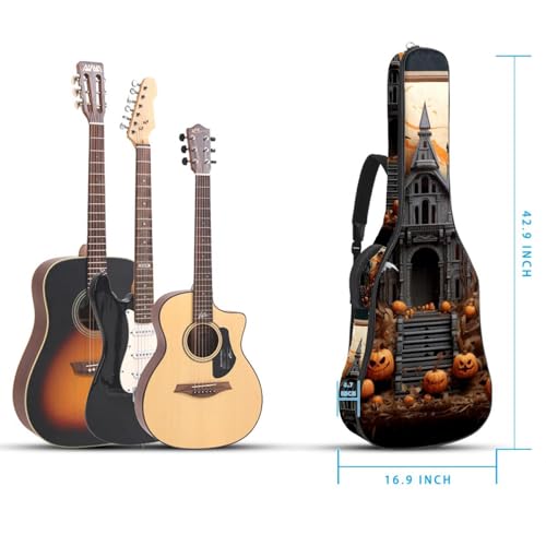 Sacs pour guitare basse en tissu Oxford robuste avec finitions soignées