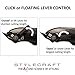 Stylecraft Rogue Professional 9V Magnetic Motor Cordless Clipper and Trimmer Combo Set Matte Gunmetal