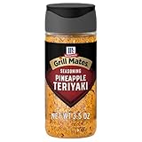 McCormick Grill Mates Seasoning, Pineapple Teriyaki, Grilling Seasoning for Adding Savory-Sweet Teriyaki Flavor to Pork, Chicken, or Seafood, 3.5 oz