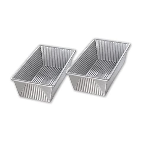 USA Pan Loaf Pan set 1 Lb, 1 Pound Cover