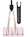 EKG ECG Nurse or Doctor Caliper for Measuring Electrocardiographs (black)