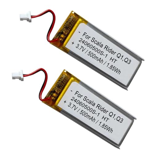 Batterie Cardo Scala Rider pour vos longs trajets à moto lot de 2 de rechange