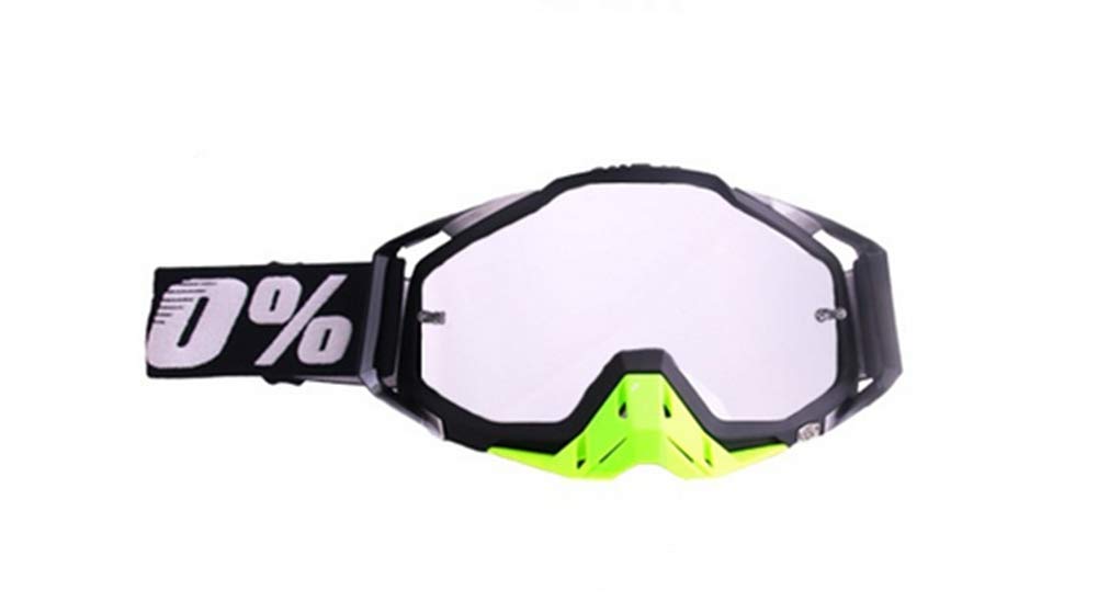 Carolilly Motocross Goggles Over Glasses for Men Women - Motorcycle Ski Snowboard Goggles With Anti-Fog Wind Resistance Dust-Proof Insulation
