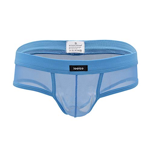 iooico Boxer Homme, sous-vêtement en Maille Souple 1BL XL Cover