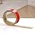 Bnell Floor Transition Strip Floor Cover Strips Self Adhesive Flooring Transitions Laminate Floor Strip Vinyl Floor Flat Divider Strip for for Joining Floor Gaps (3.28FT,1.57in, Brown)