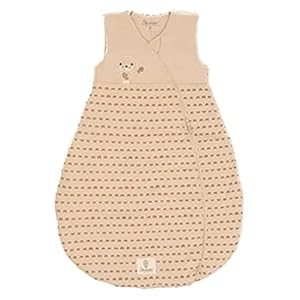 Sterntaler Otti Babyslaapzak, uniseks, voor het hele jaar door, babyslaapzak, inbakerdoek voor baby’s, trappelzak met ottermotief, gerecycled, 110 cm