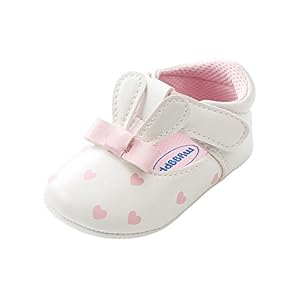 ESTAMICO Baby Meisjes Sneakers PU Leer Anti-Slip Zomer Baby Prewalker Schoenen