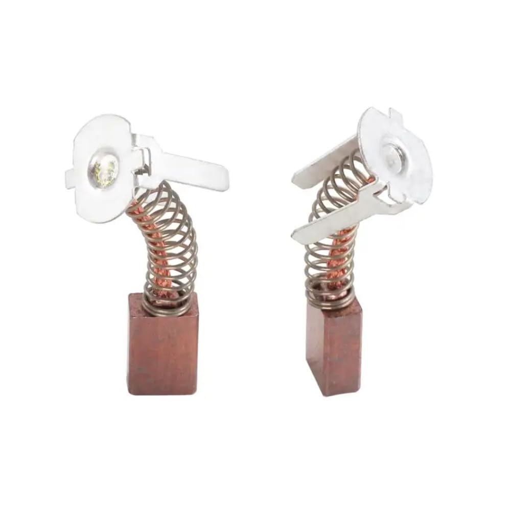 2x Trade-Shop Bronzo Carboncini Spazzole di carbone 4,5x8x11mm compatibili con Bosch GSB 140-LI, GSB 180-LI, GSR 18V-21, GSB 18V-21 Avvitatore