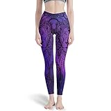 ♥ Perfektes Design: Der hochwertige Stoff kann beim Biegen oder Dehnen nicht durchscheinen. Kompressionsstrümpfe ermöglichen Ihnen ein sicheres Training. Leggings behalten nach vielen Wäschen Form