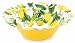 Michel Design Works Melamine Large Serving Bowl, Lemon Basil