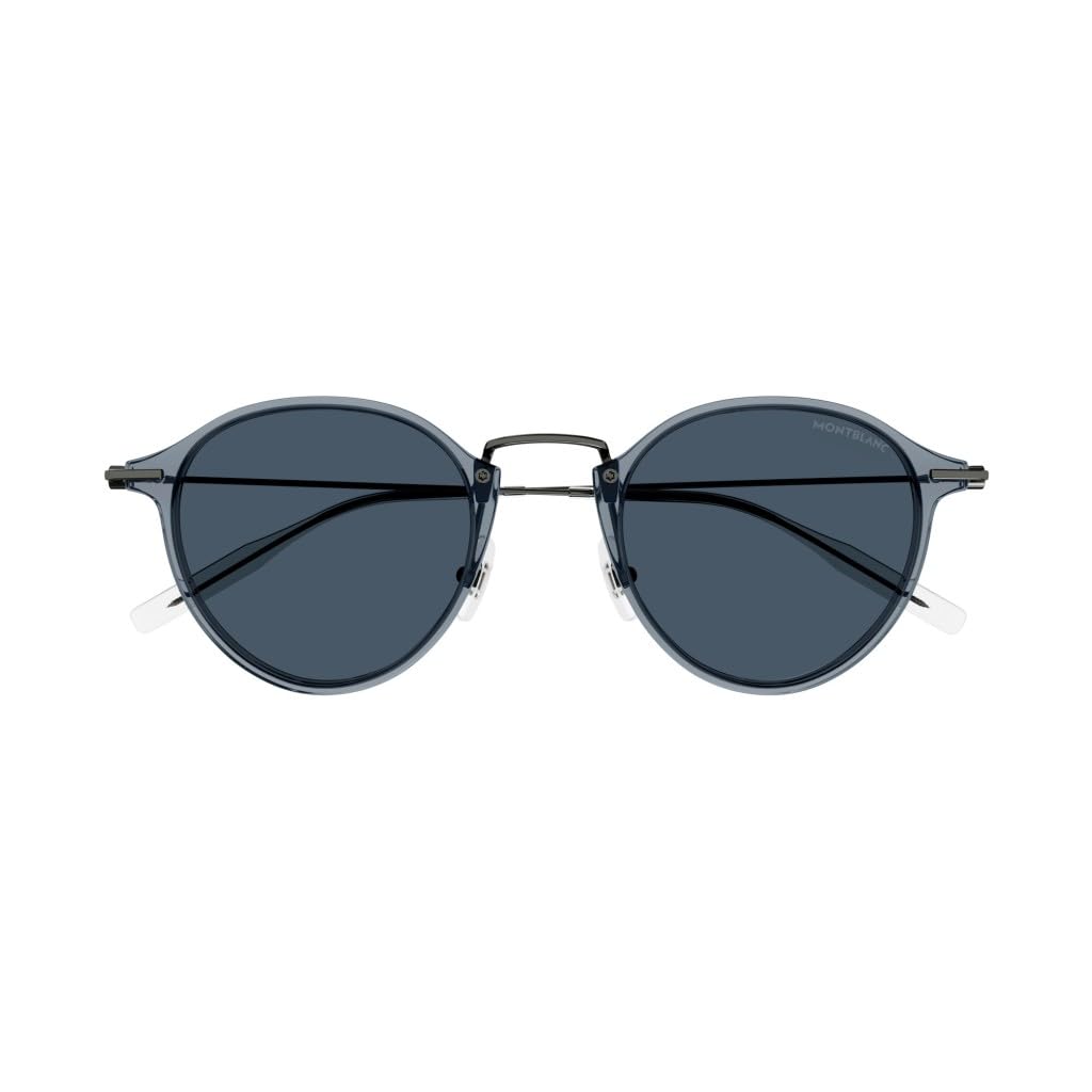 Montblanc MB0294S-003 50 okulary przeciwsłoneczne męskie wtryskowe okulary przeciwsłoneczne, sportowe, wielokolorowe (wielokolorowe), jeden rozmiar