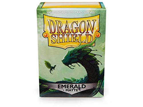 Dragon Shield - Matte Emerald - 100 Sleeves