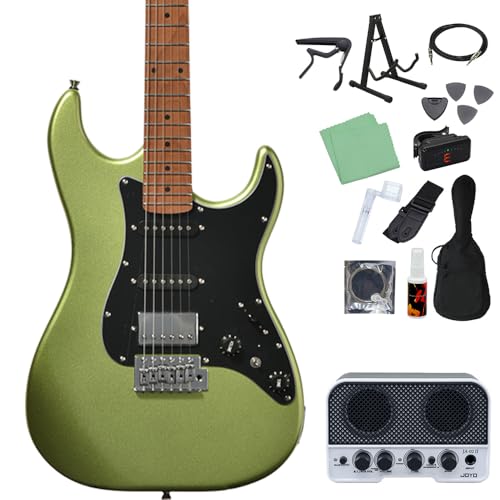 Bacchus GS-2DX RSM/M FGRM エレキギター初心者14点セット 【JOYO JA-02IIミニアンプ付き】 エレキギター ユニバースシリーズ バッカス