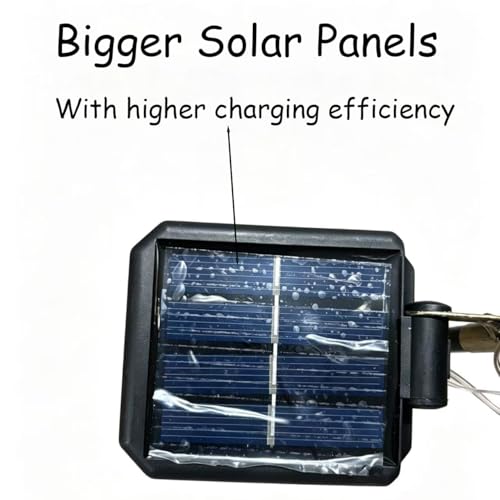 Luz solar de búho para iluminar zonas oscuras del jardín sin cables 5