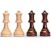 Husaria Staunton Tournament No. 5 Chessmen with 2 Extra Queens and Wooden Box, 3.5-inch Kings