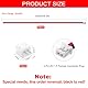 Lyeteung 50 Sets JST 1.5 ZH 2 Pin Steckverbinder, Mini Micro JST 1.5 mm 2-Poliger Stecker mit 150mm 26AWG Kabel & Female (Schwarz Rot)