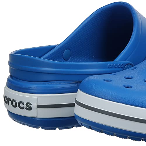 Chinelos Crocband, Crocs, Adulto Unissex, Bright Cobalt/Charcoal, 39
