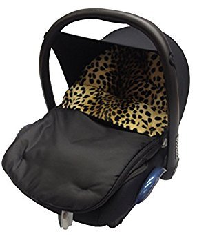 Chancelière siège auto Hauck léopard anti-froid pour bébé