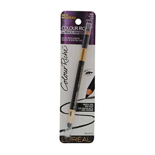 L'Oreal Paris Colour Riche Eyeliner, Black, 0.037 Ounces