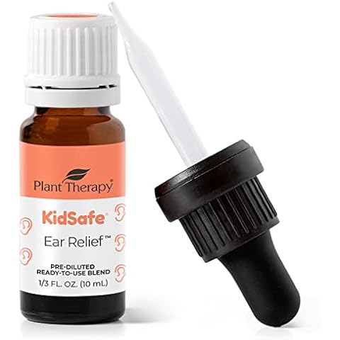 Plant Therapy KidSafe Ear Relief Essential Oil Ear Drops Cover