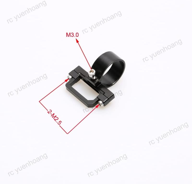 2PCS XT90 Plug Fixed Seat Mounting Base Fastener 20mm Tube Clamp Support Pipe Clip Connecting Part for Agriculture Plant Drone|Parts & Accessories| -