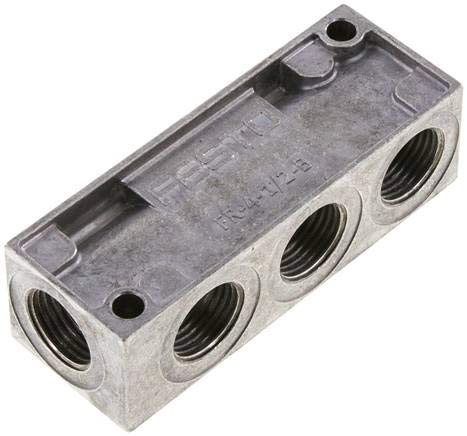 FR-4-1/2-B (6704) Verteilerblock Nennweite:18,6mm Einbaulage:beliebig Umgebungstemperatur:-10 bis 80