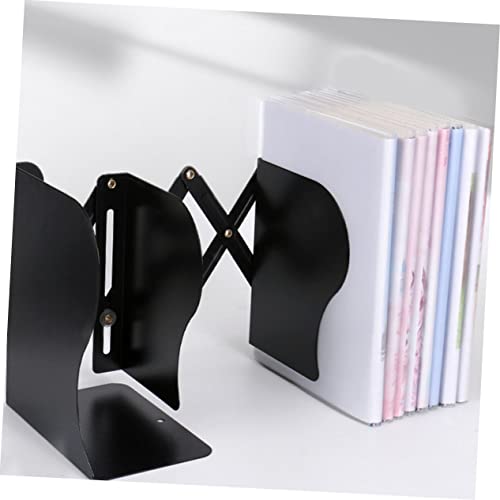 Serre-livres multi-usage extensible plastique métal accessoire bibliothèque
