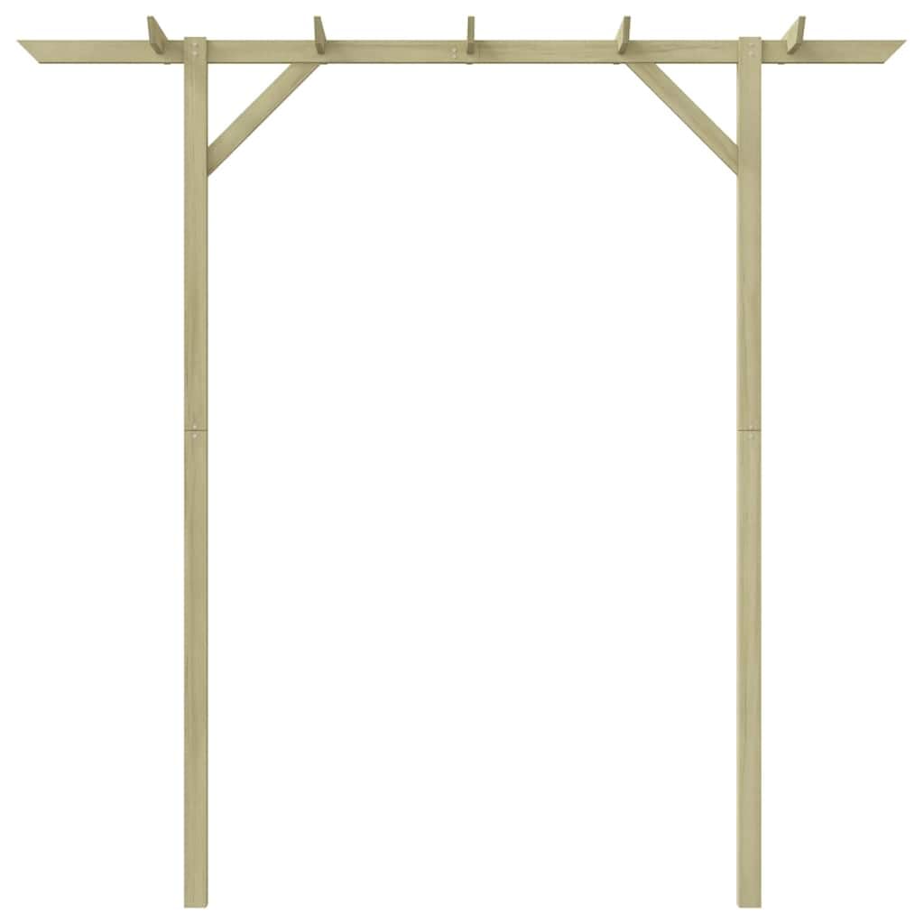 vidaXL Gartenlaube 200 x 40 x 205 cm Holz