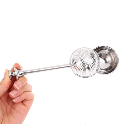 304 Stainless Steel Flour Powder Filter Spoon, Baker Dusting Wand For Sugar Flour Spices, Flour Sugar Powder Spoon Kitchen Tools #TOP1