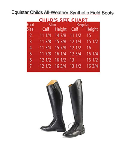 Equistar Childs All-Weather Synthetic Field Riding Boots4